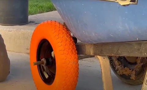 What are Flat Free Wheelbarrow Tire?