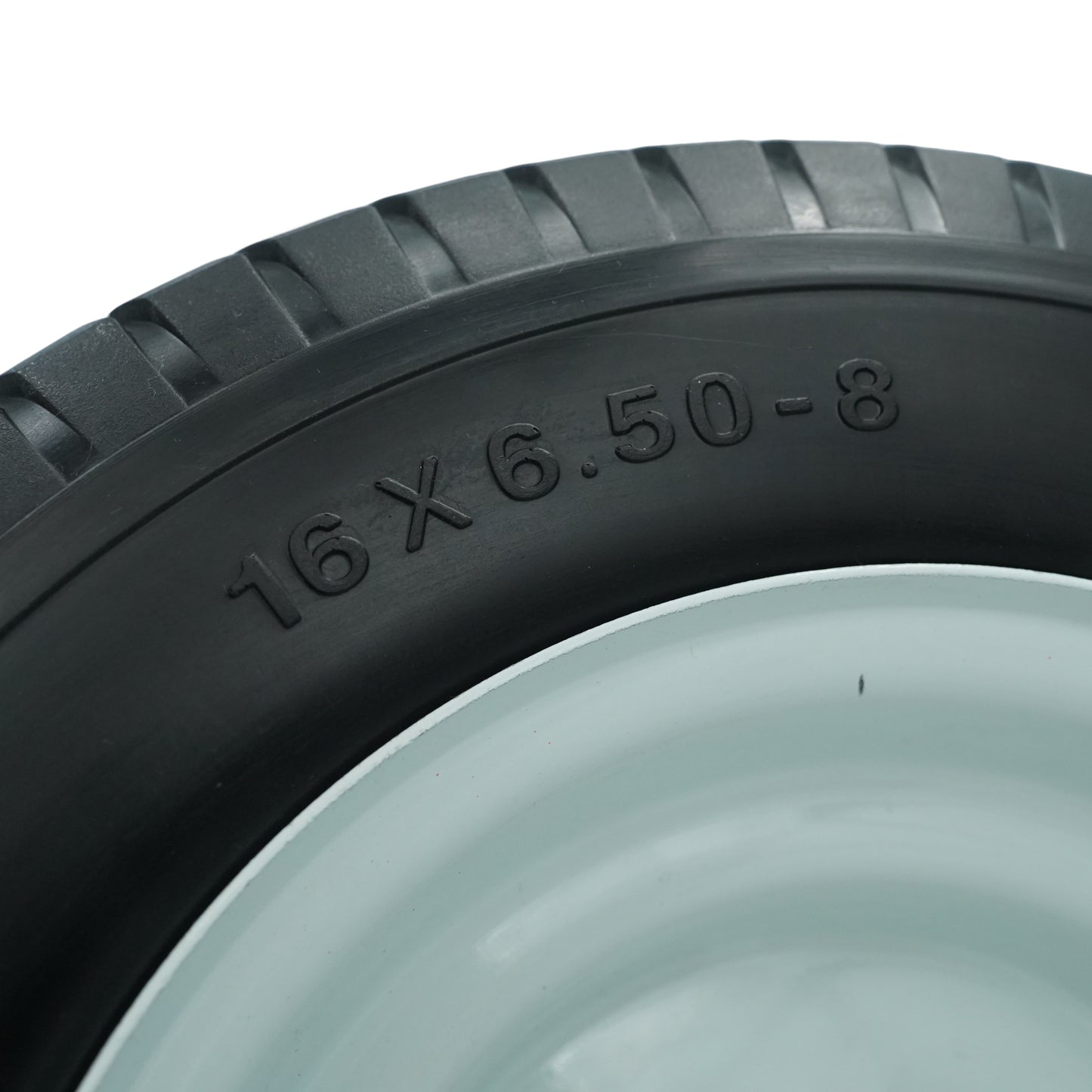 16x6.50-8 with 4 Lug Wheels, Set of 2 Flat Free 16x6.5x8 Replacement for Snapper 5-0294 Rear Engine Rider