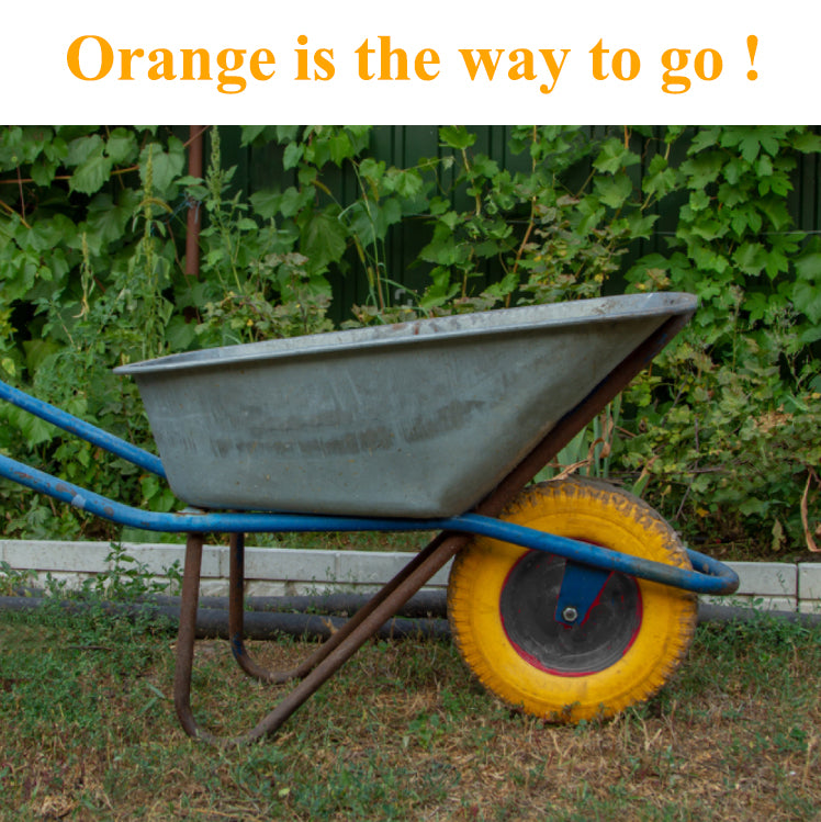 Heavy Duty Wheelbarrow Tire 16 inch, 500 lbs Weight Capacity 4.80/4.00-8, 3/4 & 5/8 Bearings, 3.5-6.0” Center Hub