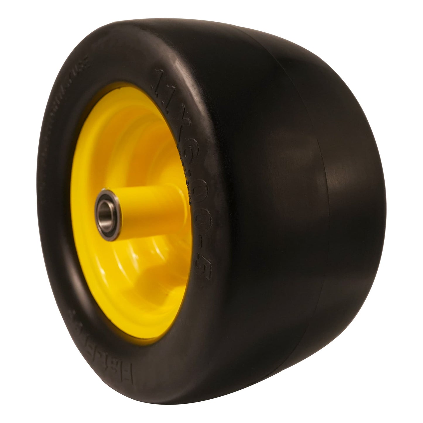 11x6 00 5 nhs, 3/4 & 5/8 Bearings, 5.9"-8.46"Center Hub 11x6.00-5 Tire Flat Free(Set of 2)