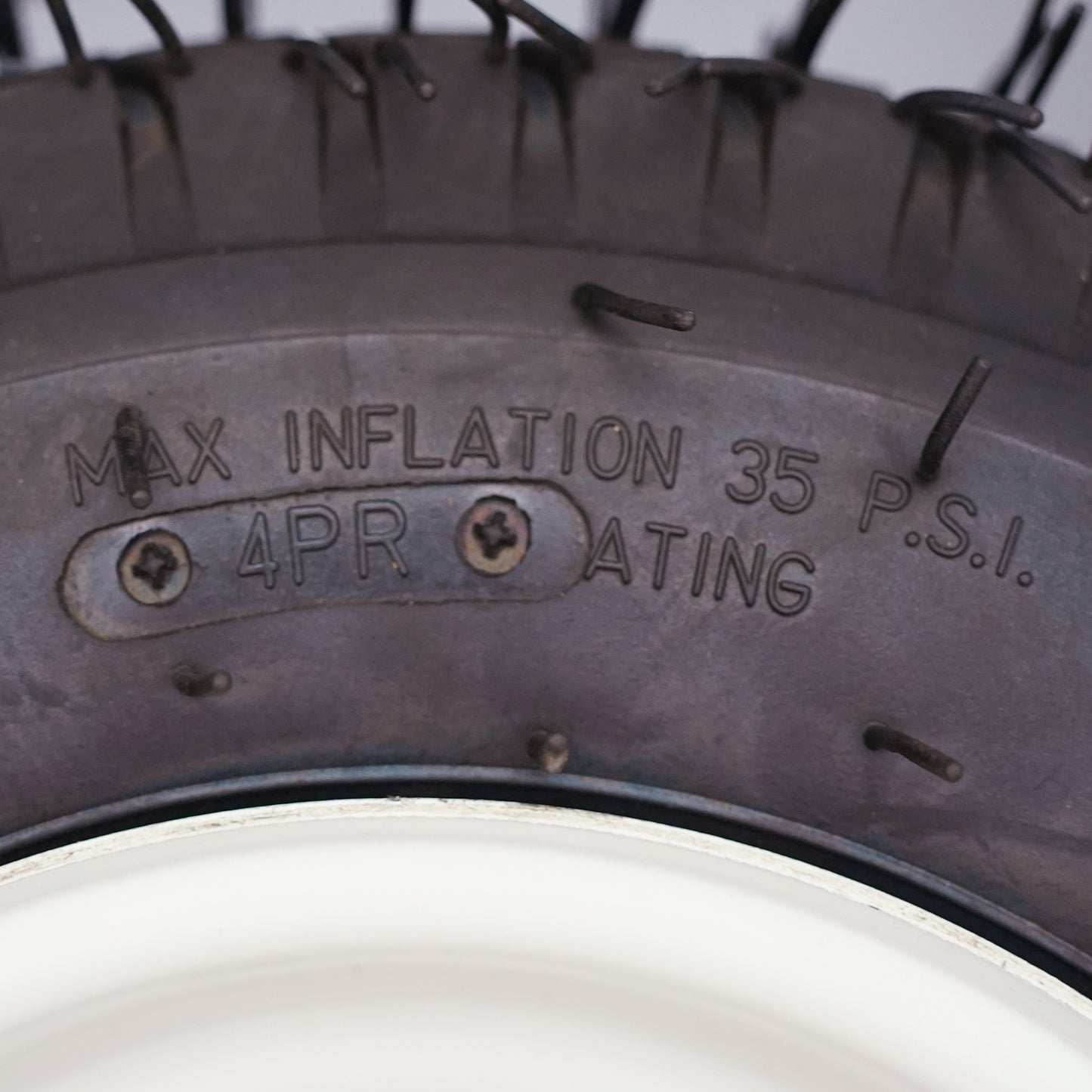 16x7.50-8 Tire and Wheel with 3/4 & 1 inch Bearings, 3” Center Hub, 440lbs, 4PR(Set of 2)