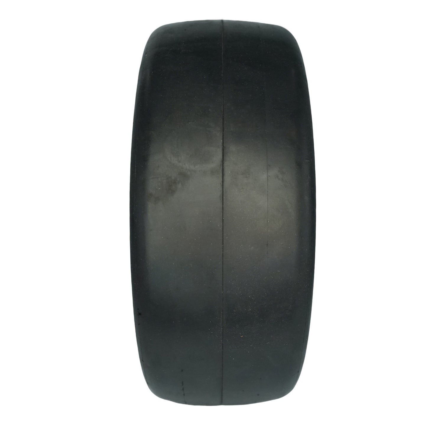Solid Rubber 13x5.00-6 Flat Free Tire with 3/4 & 5/8 Bearings, 3-6” Center Hub Semi-Pneumatic 13x5.00-6 Smooth Tire and Wheel