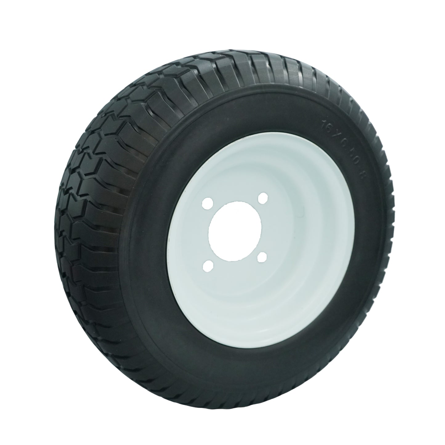 16x6.50-8 with 4 Lug Wheels, Set of 2 Flat Free 16x6.5x8 Replacement for Snapper 5-0294 Rear Engine Rider