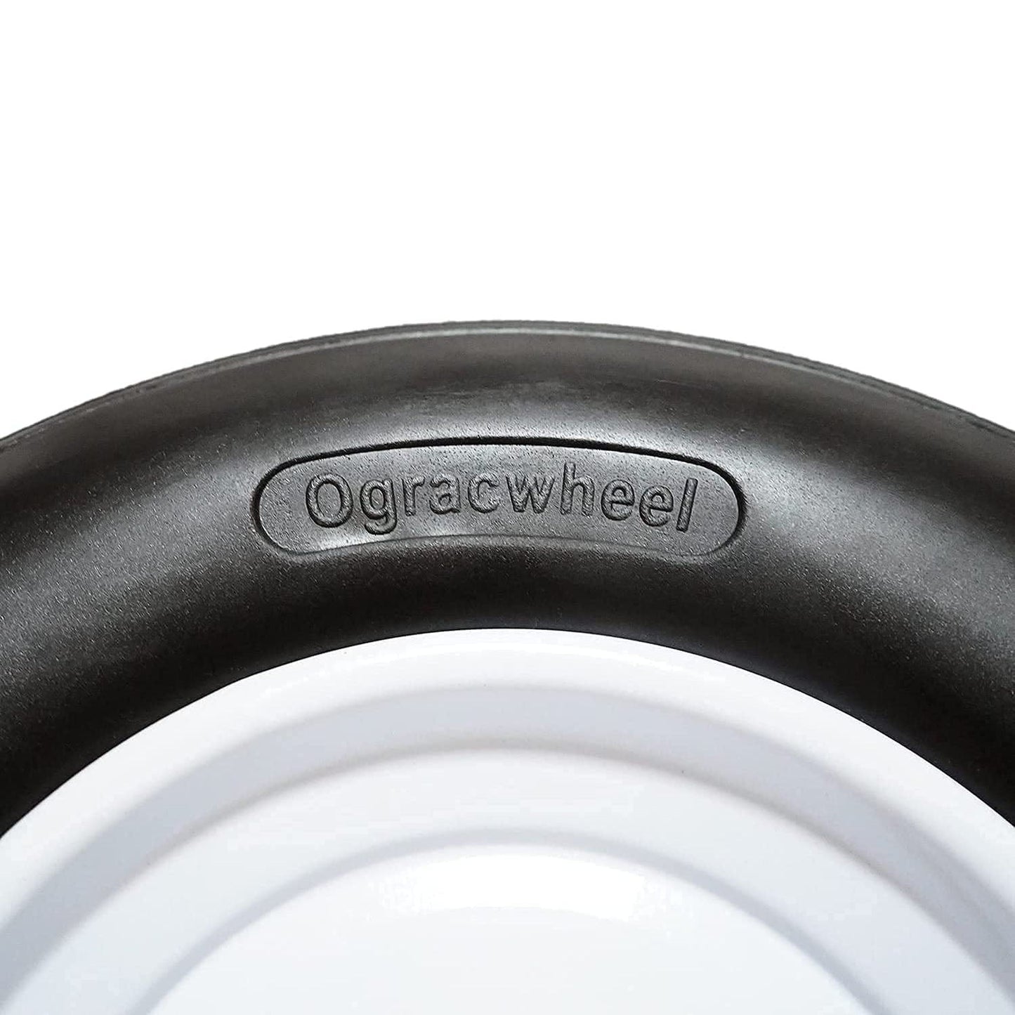 Flat Free 1 inch Axle Wheelbarrow Tire 4.80-8 Flat Free, 3" Hub - RelaxHome