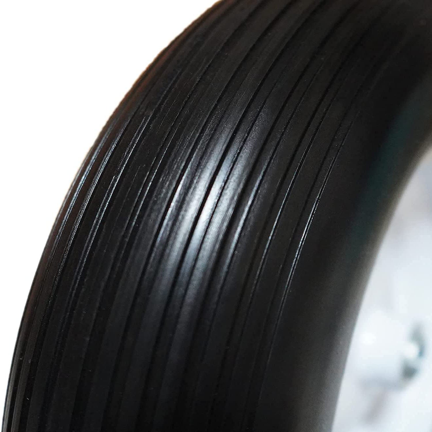 Flat Free Wheelbarrow Tire 4.80-8, 3/4 & 5/8 Bearings, 3" Hub - RelaxHome