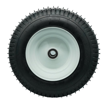 16x6.50-8 Tubesless Tire and Rim 1 inch bore, 3" Hub(Set of 2)