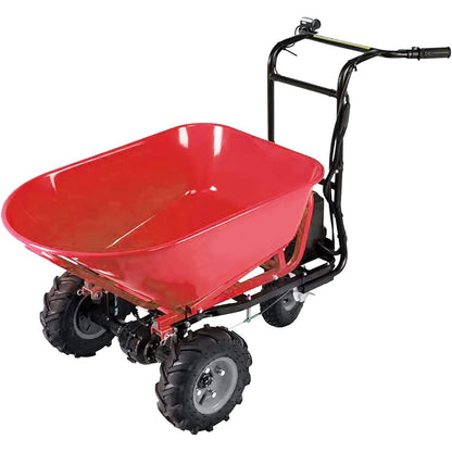 Electric Wheelbarrow, 48V28Ah 500W Capacity 500lbs (230kg)