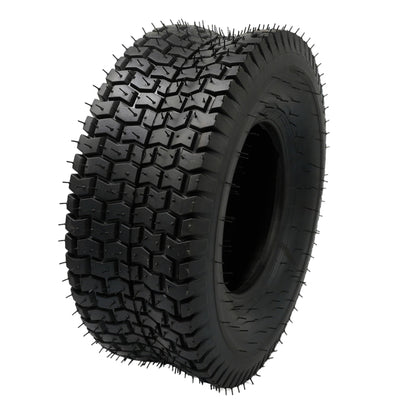 13x5.00-6 Tire and Tube, 4PR TR-13 Valve Stem 13x5-6 for Riding Lawn Mowers and Utility Carts, with Turf Tread & Puncture-Resistant Inner Tube, 350 lbs Load Capacity