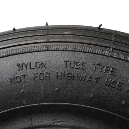 4.80/4.00-8 Tire and Tube, TR-13 Valve Stem, 550 lbs Capacity 4.80-8 Tire Fits 15.5" for Wheelbarrows/Hand Trucks/Lawn Mowers/Dollies/rolley/Garden Carts, 2PR