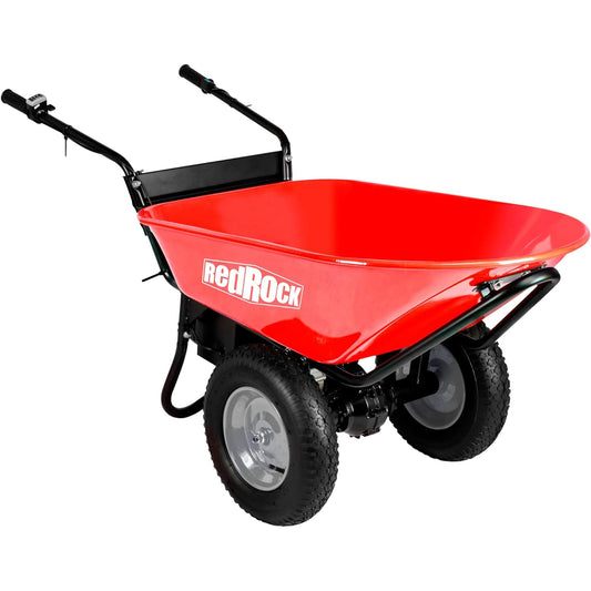 Electric Wheelbarrow, 24V DC 180W AGM Battery 330lbs (150kgs)