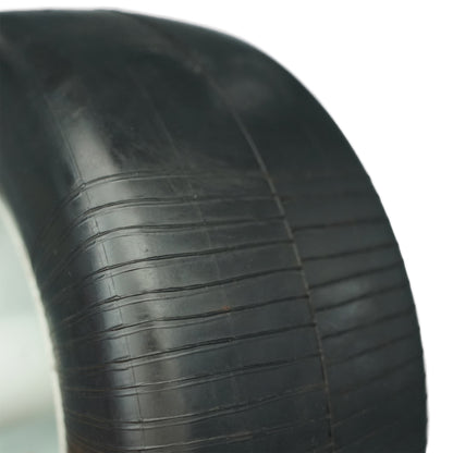 Solid Rubber 13x5.00-6 Flat Free Tire with 3/4 & 5/8 Bearings, 3-6” Center Hub Semi-Pneumatic 13x5.00-6 Smooth Tire and Wheel