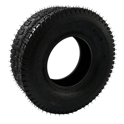 13x5.00-6 Tire and Tube, 4PR TR-13 Valve Stem 13x5-6 for Riding Lawn Mowers and Utility Carts, with Turf Tread & Puncture-Resistant Inner Tube, 350 lbs Load Capacity