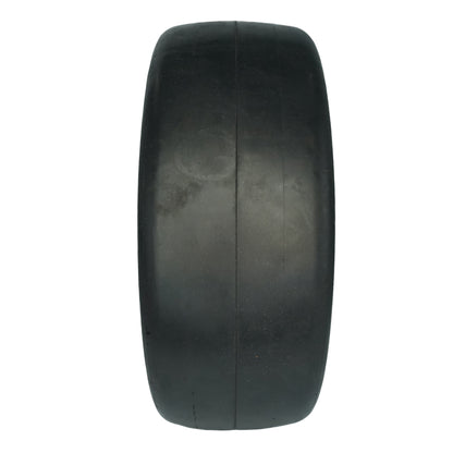 Solid Rubber 13x5.00-6 Flat Free Tire with 3/4 & 5/8 Bearings, 3-6” Center Hub Semi-Pneumatic 13x5.00-6 Smooth Tire and Wheel
