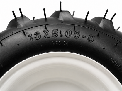 13x5.00-6 Tiller Tire & Wheel 3/4" Axle, 2PK for Craftsman Troy-Bilt