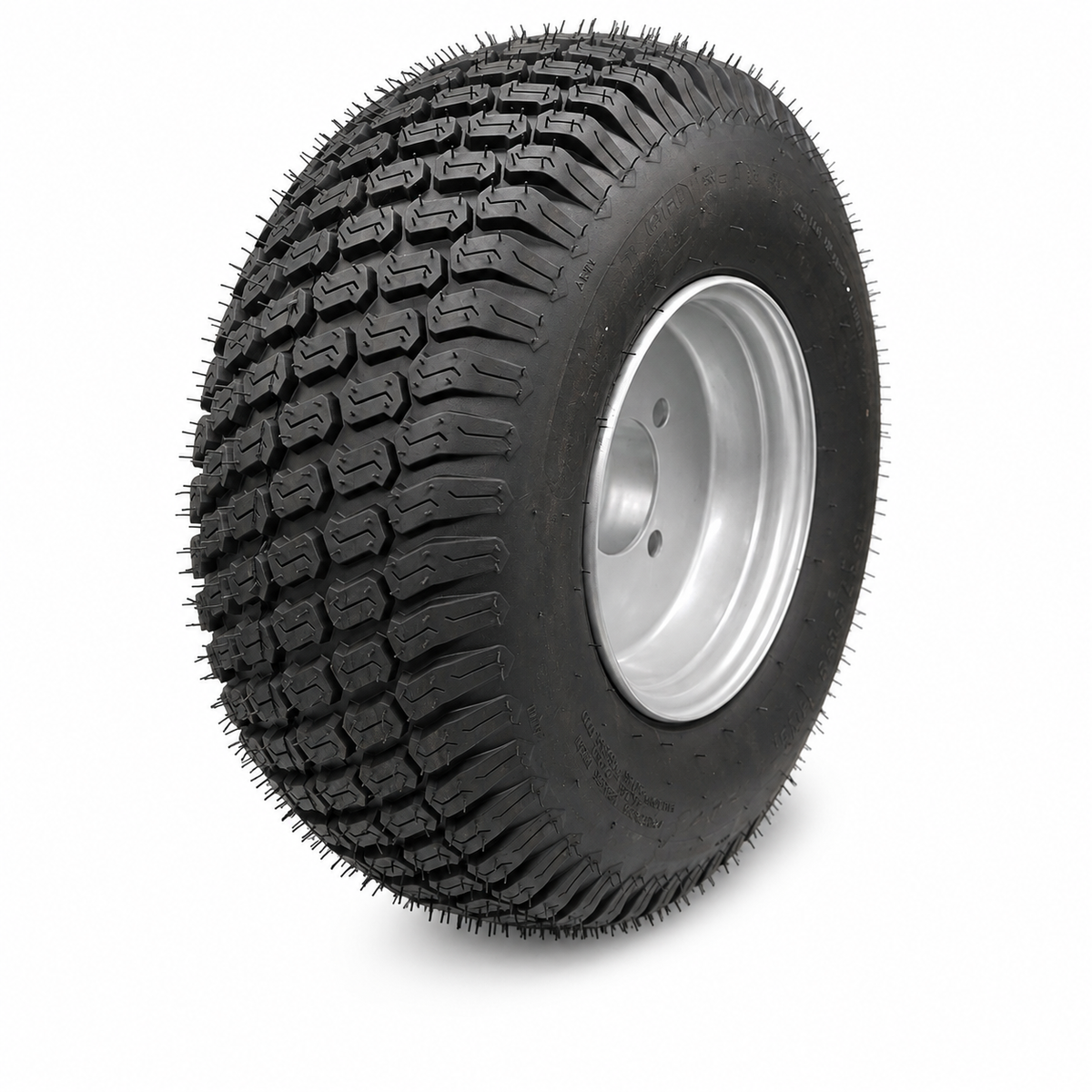 18x7.50-8 Lawn Mower Tires with Rim, 18 inch Tire & Wheel, Tubeless, 4PR | Set of 2, Replacement for Toro TimeCutter & more Models