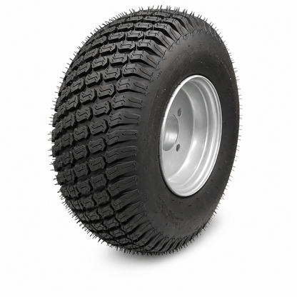 18x7.50-8 Lawn Mower Tires with Rim, 18 inch Tire & Wheel, Tubeless, 4PR | Set of 2, Replacement for Toro TimeCutter & more Models