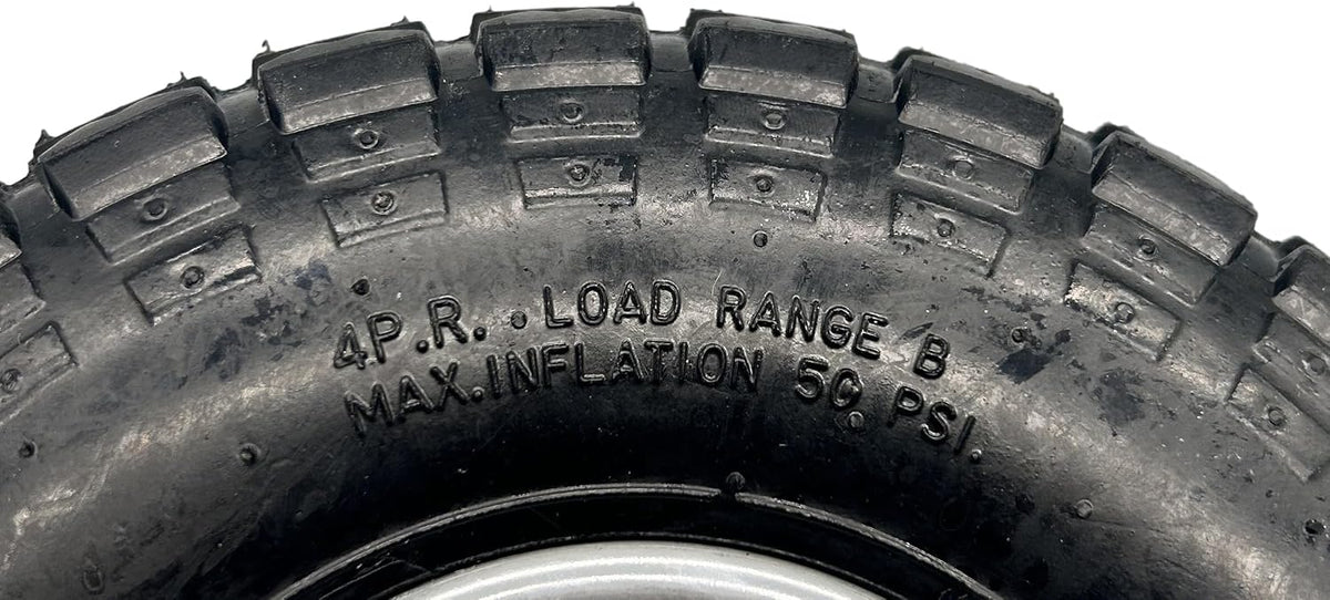 Mower Sulky Wheels 10 inch, 5/8 & 3/4 Axle, 2.25"-5.00" Hub, Compatible with X2 Sulky, 600 lbs