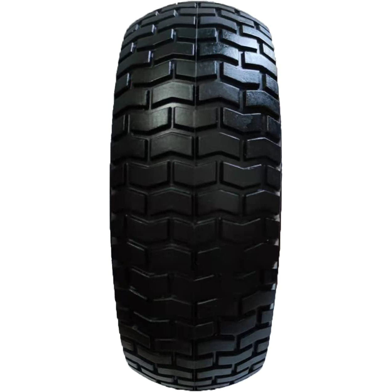 Flat Free Lawn Mower Tire 13x5.00-6, 3/4 & 5/8 Bearings, 3" Hub - RelaxHome